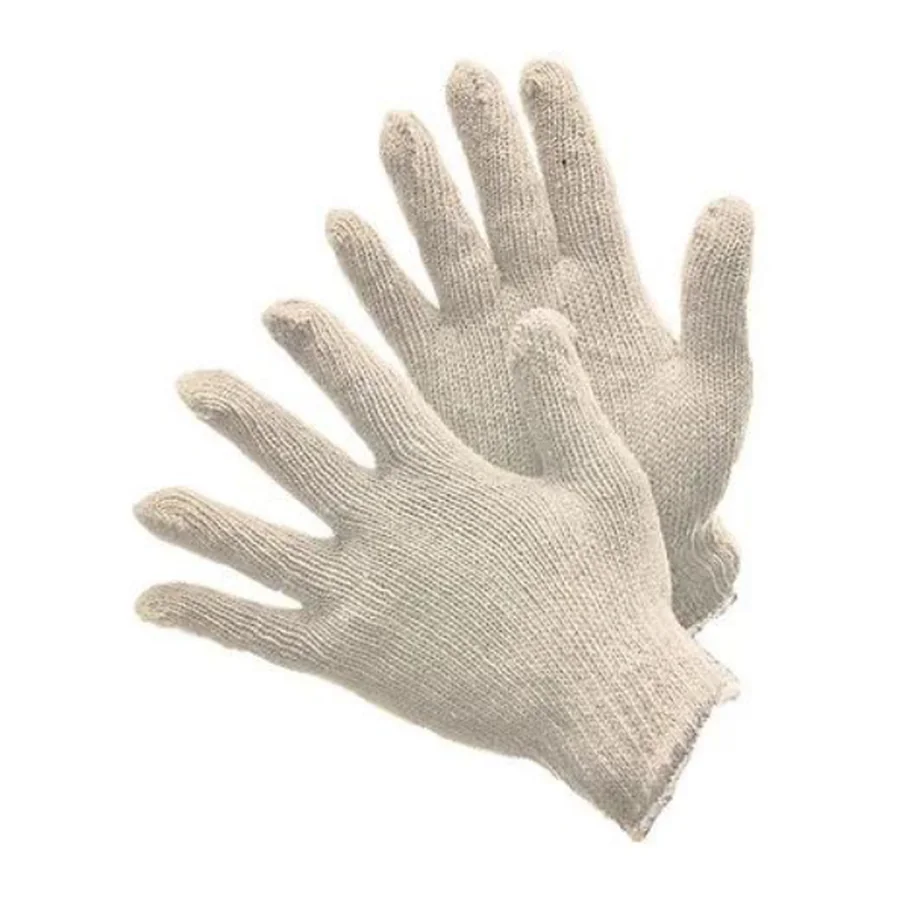 Guante de algodón tejido polycotton
