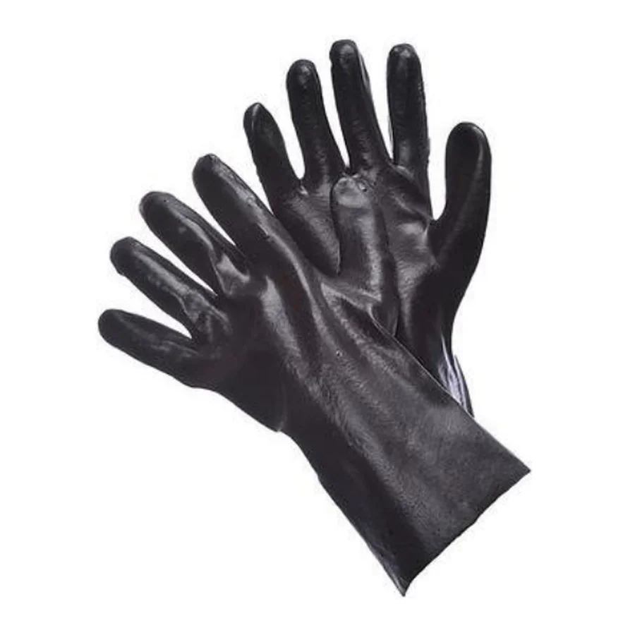 Guante de PVC negro