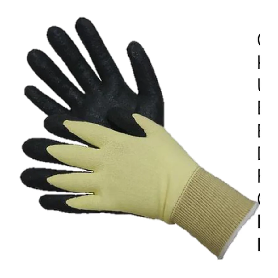 Guante Kevlar con nitrilo negro